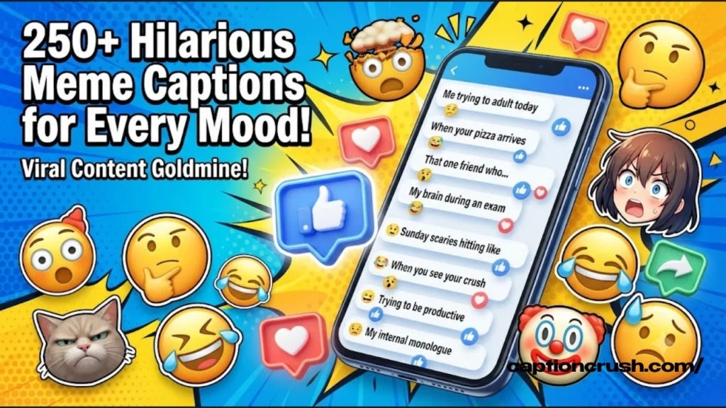 250+ Meme Captions for Every Mood