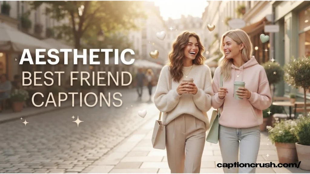 Aesthetic Best Friend Captions for Instagram