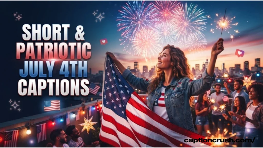 Best Short and Patriotic 4th of July Captions for Instagram