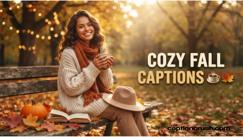 Fall Instagram Captions with Hashtags