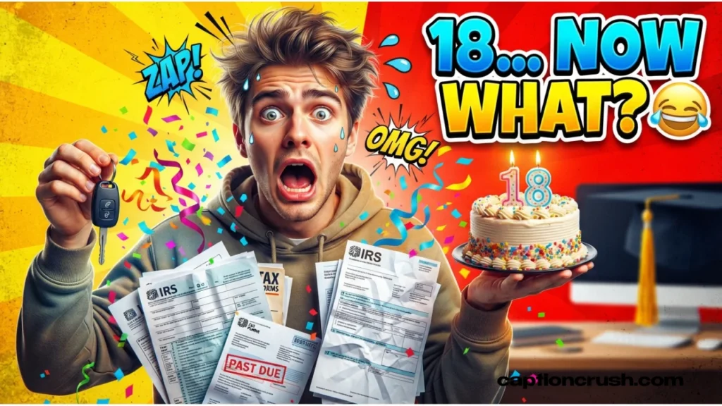 Funny 18th Birthday Captions