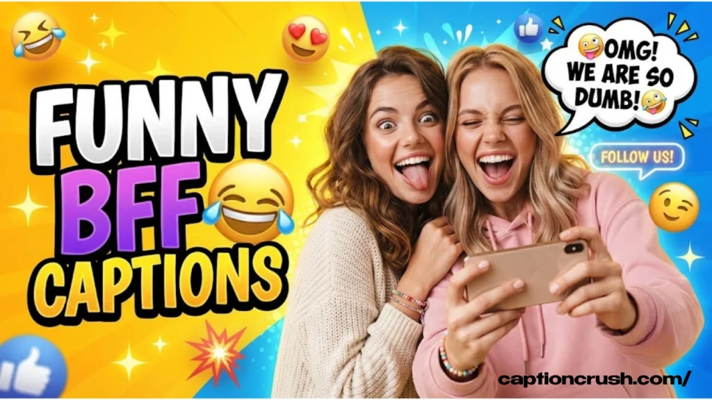 Funny Best Friend Captions for Instagram