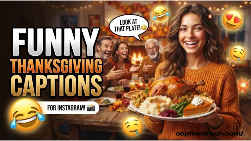 Funny Thanksgiving Captions for Instagram