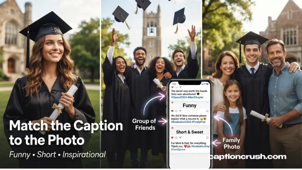 Graduation Captions