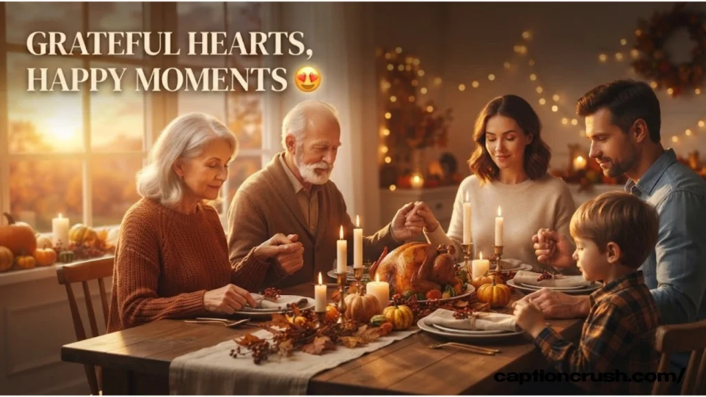 Grateful and Thankful Thanksgiving Captions for Instagram