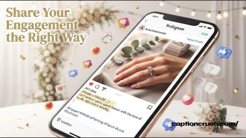 How to Post Your Engagement Announcement the Right Way