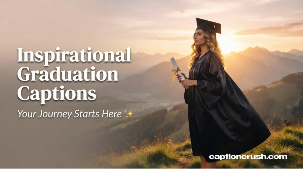 Graduation Captions