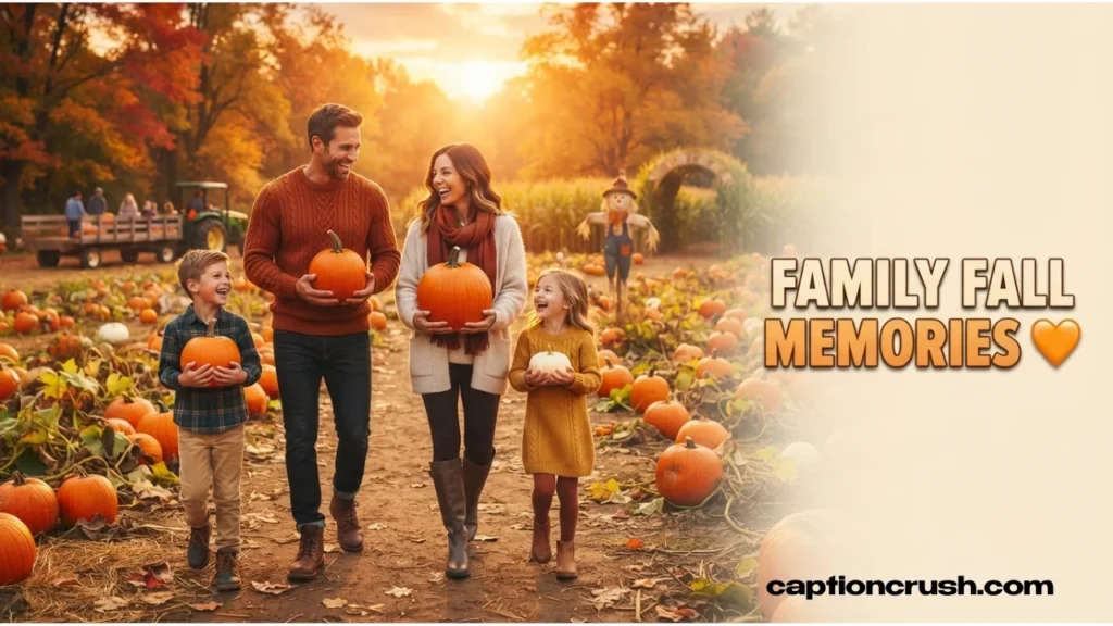 Pumpkin Patch Captions for Instagram with Hashtags