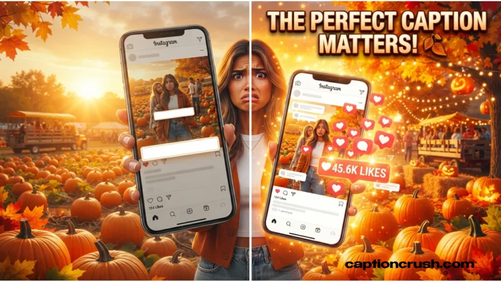 Short and Cute Pumpkin Patch Captions