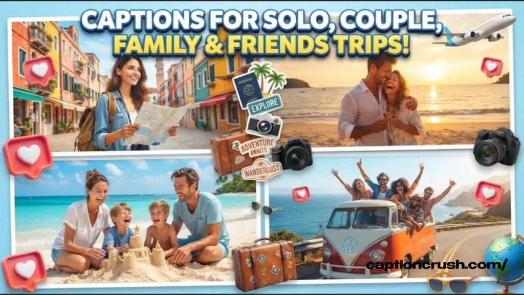 Vacation Instagram Captions for Every Trip Type