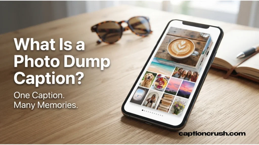 What Is a Photo Dump Caption?