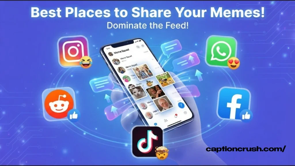 Where and How to Share Meme Captions