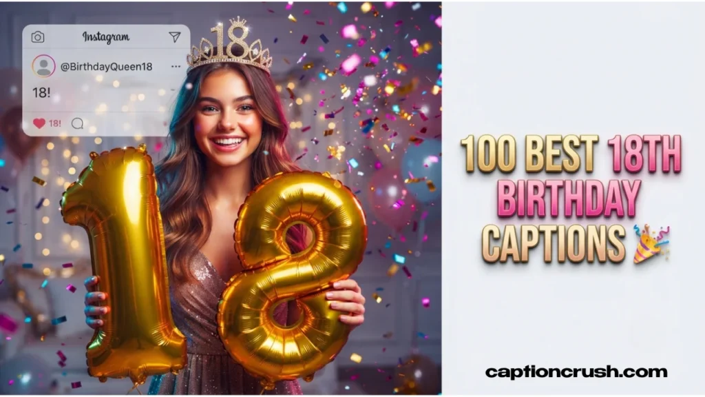 Why 18th Birthday Captions Matter for Your Big Milestone
