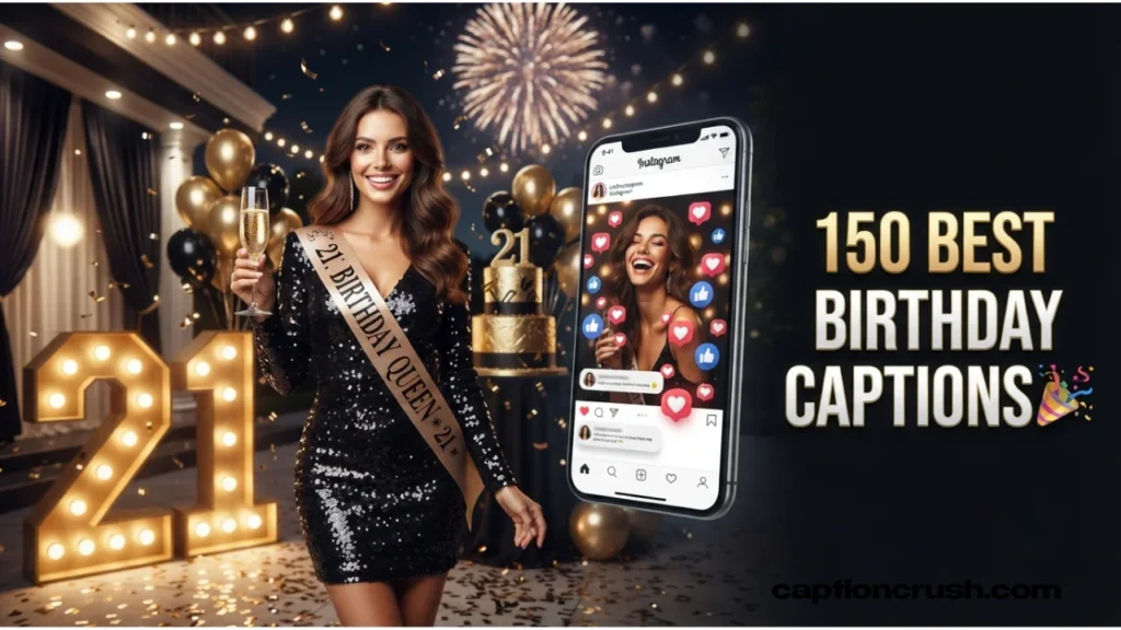 Why 21st Birthday Captions Matter for This Milestone