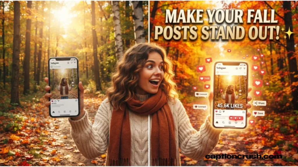 Why Fall Instagram Captions Set the Mood for Autumn Photos