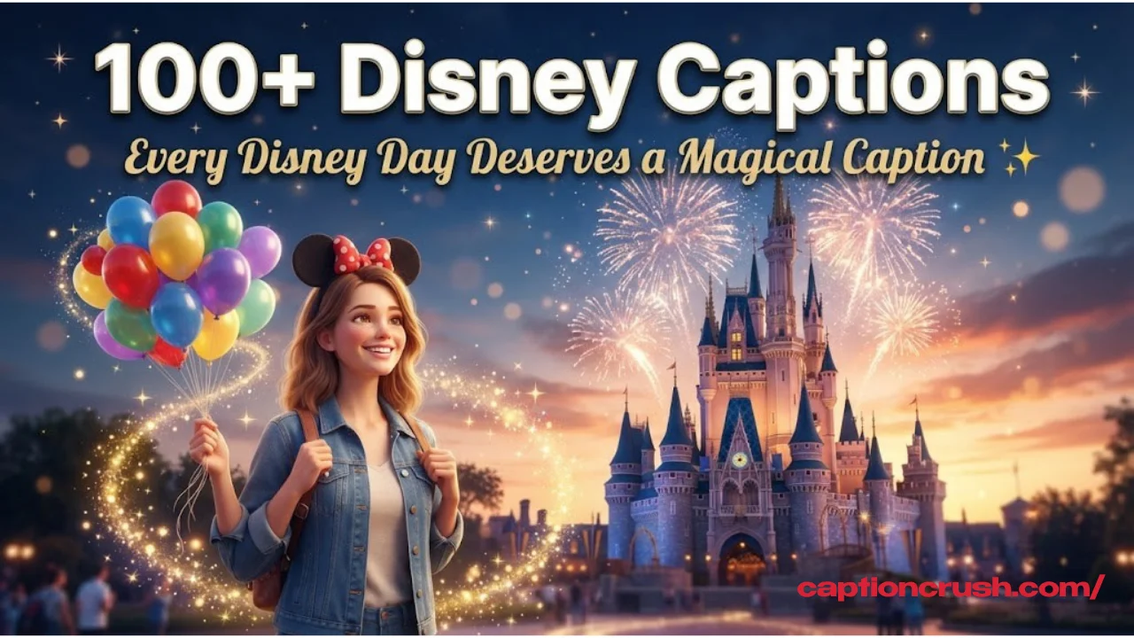 100+ Magical Disney Captions for Instagram (2026): Best Disney Quotes for Every Fairytale Moment