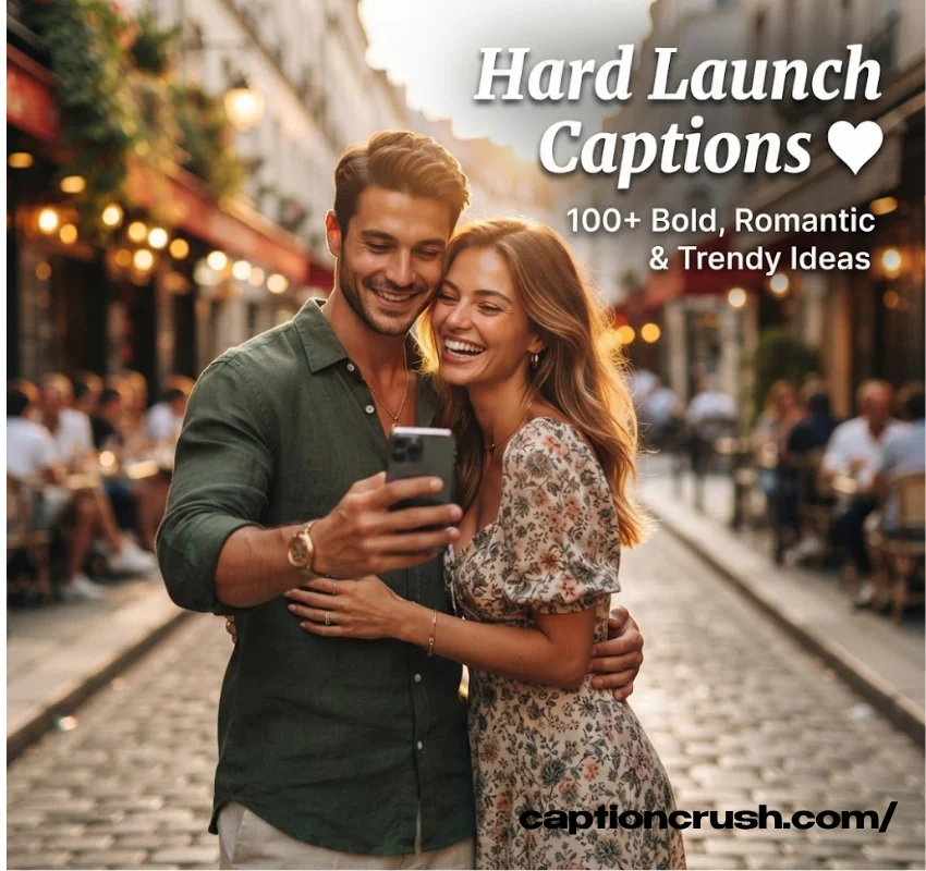 100+ Powerful Hard Launch Captions for Instagram (2026): Best Bold, Romantic & Trendy Ideas ❤️