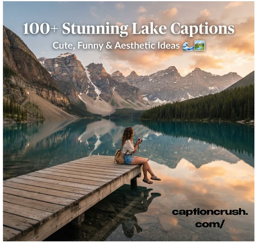 100+ Stunning Lake Captions for Instagram (2026): Ultimate Cute, Funny & Aesthetic Ideas
