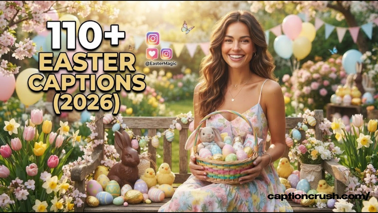 110+ Charming Easter Captions for Instagram (2026): Best Quotes for Every Spring & Easter Photo