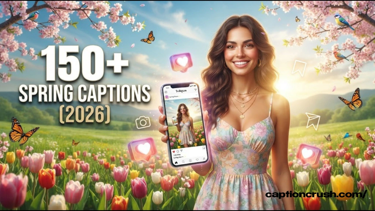150+ Beautiful Spring Captions for Instagram (2026): Best Quotes for Every Blooming Photo