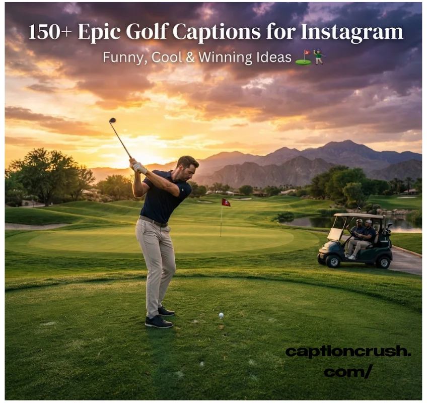 150+ Epic Golf Captions for Instagram (2026): Ultimate Funny, Cool & Winning Ideas
