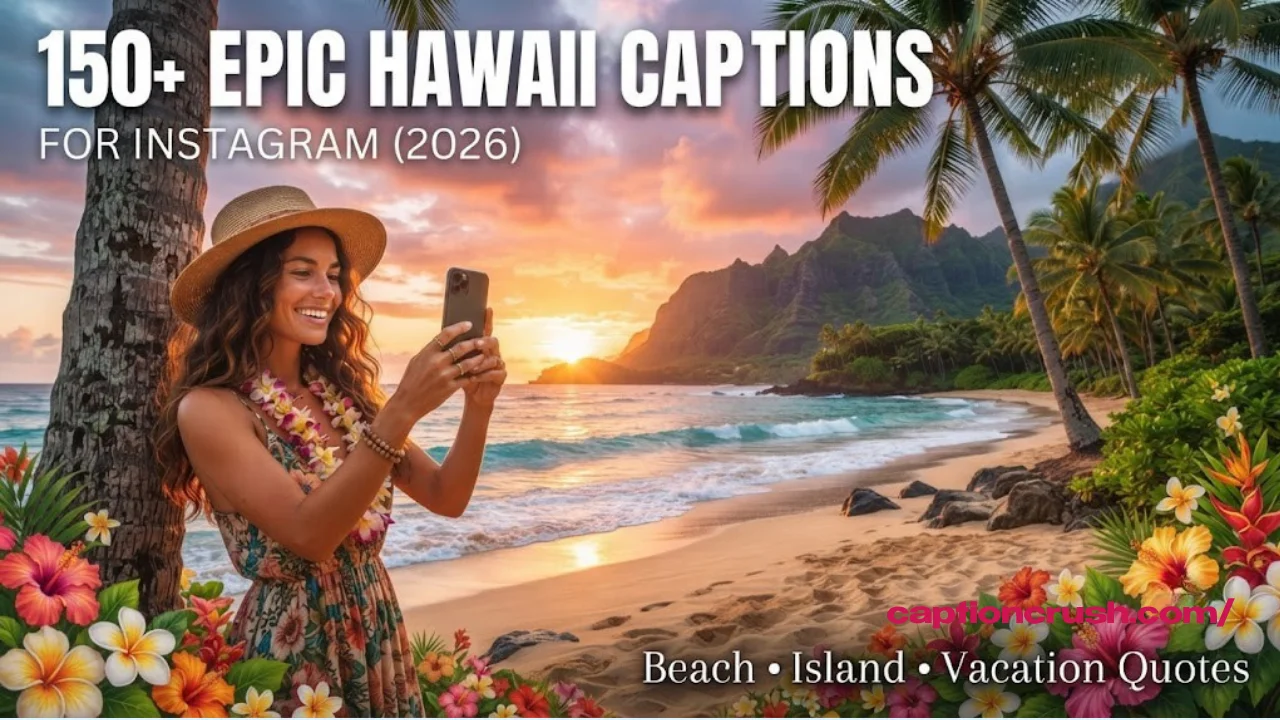 150+ Epic Hawaii Captions for Instagram (2026): Best Beach, Island & Vacation Quotes