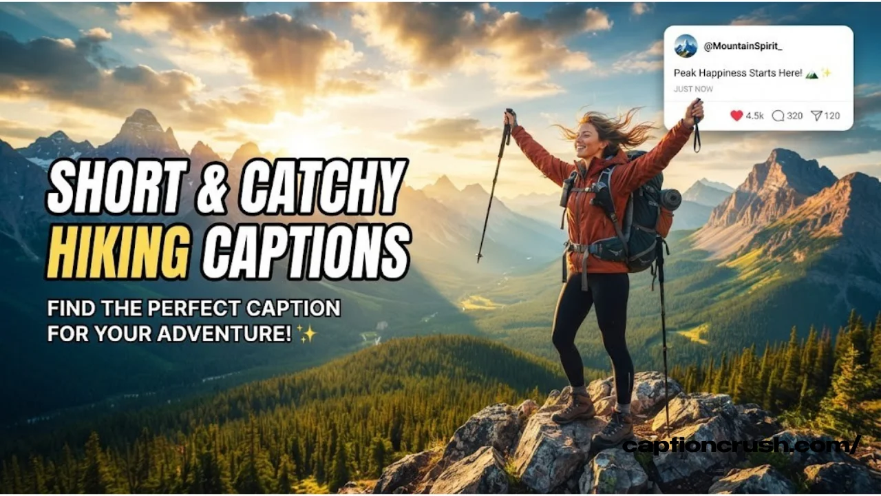 150+ Epic Hiking Captions for Instagram (2026): Best Mountain, Trail & Adventure Quotes