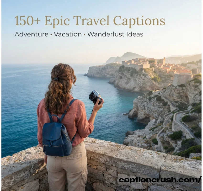 150+ Epic Travel Captions (2026): Best Adventure, Vacation & Wanderlust Ideas