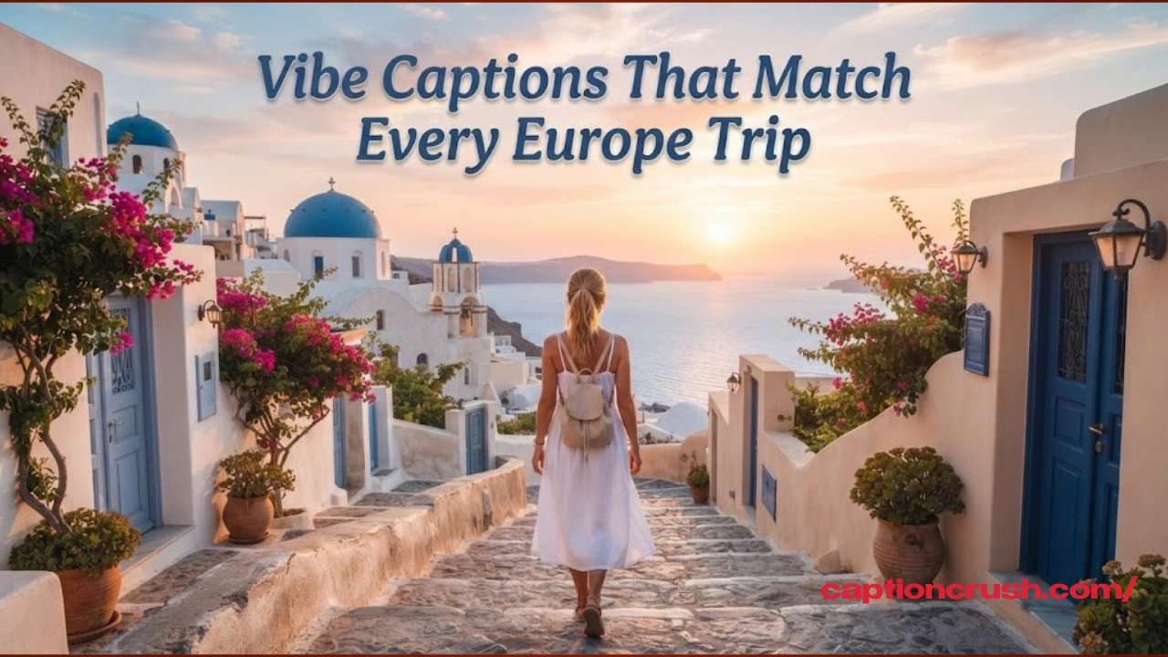 160+ Stunning Europe Trip Captions for Instagram (2026): Best Travel Quotes for Every European Adventure