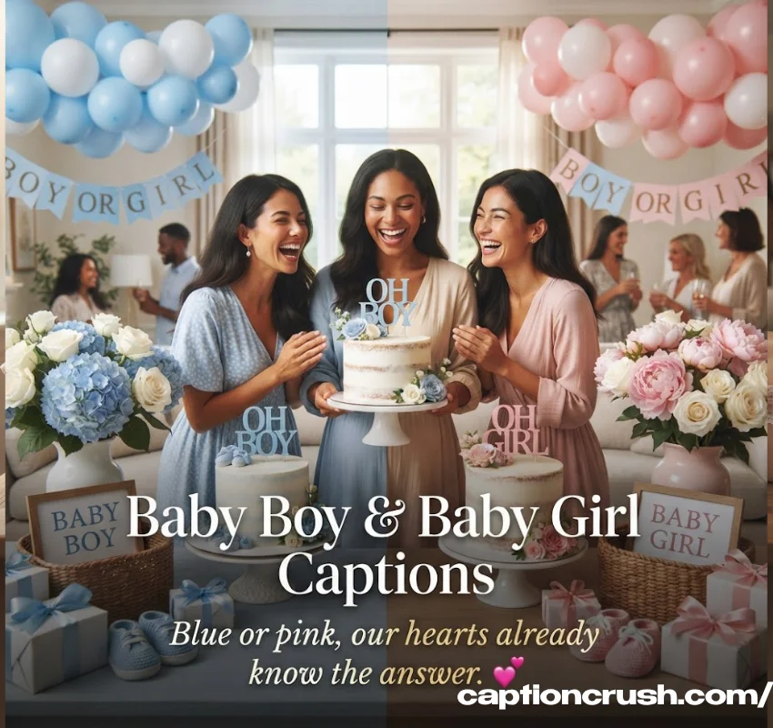 Baby Shower Captions for Every Moment
