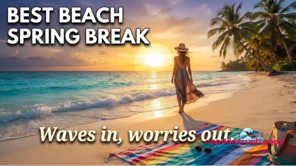 Best Beach Spring Break Captions for Instagram