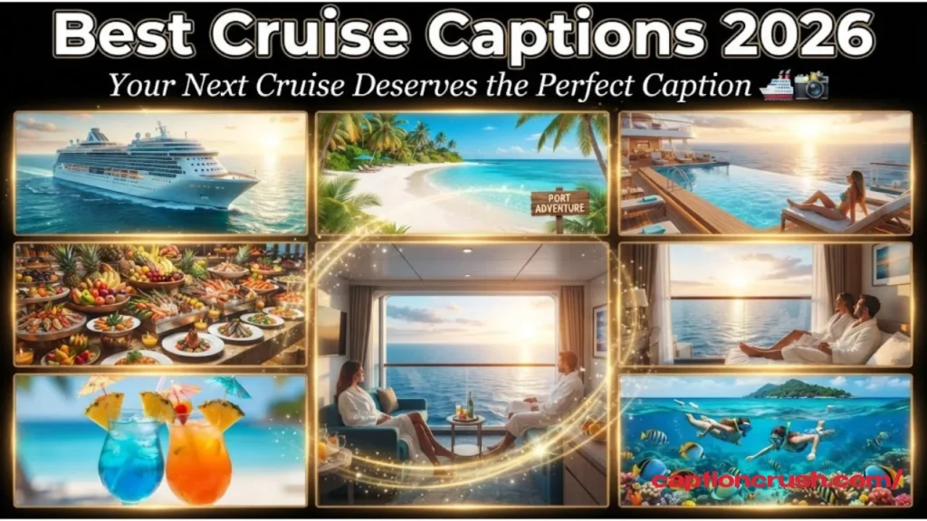 Short and Catchy Cruise Captions for Instagram