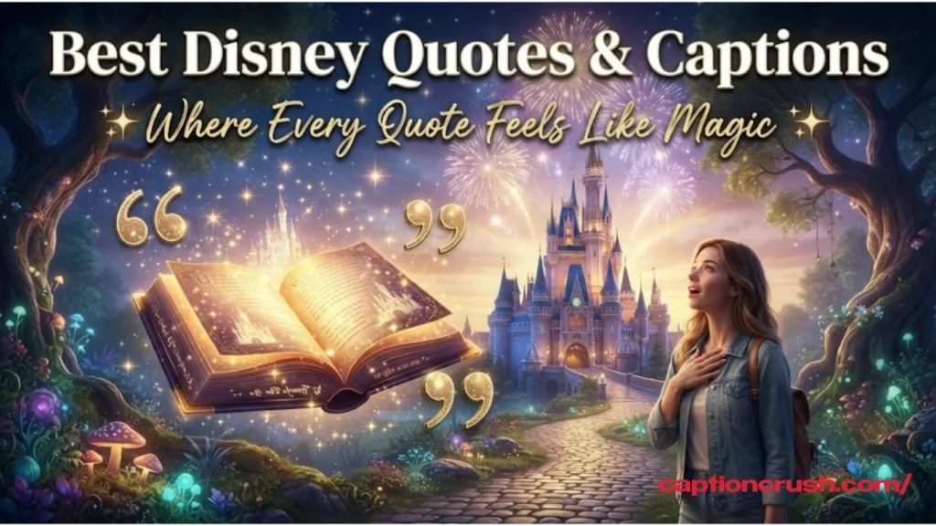 Classic Disney Captions for Instagram