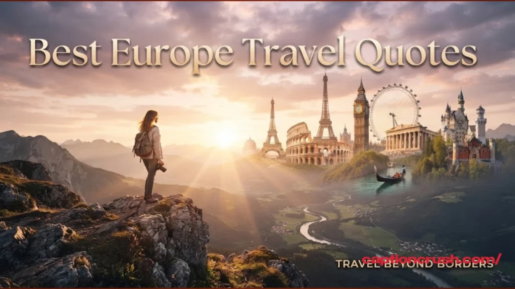 Best Travel Quotes For Every European Adventure