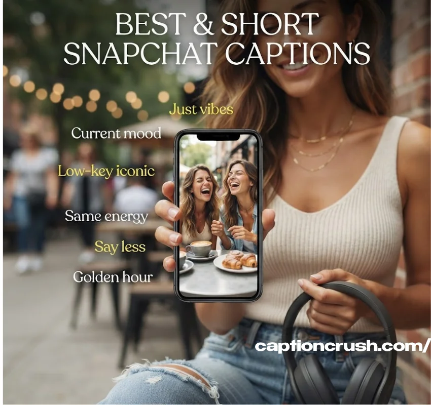 Best And Short Snapchat Captions