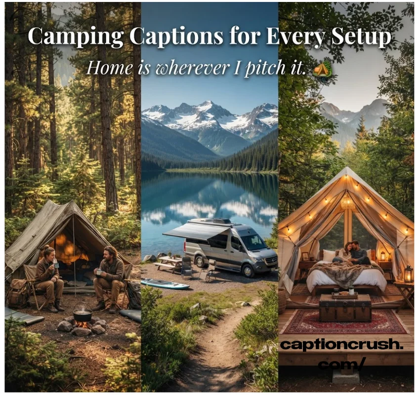 Camping Captions for Every Setup