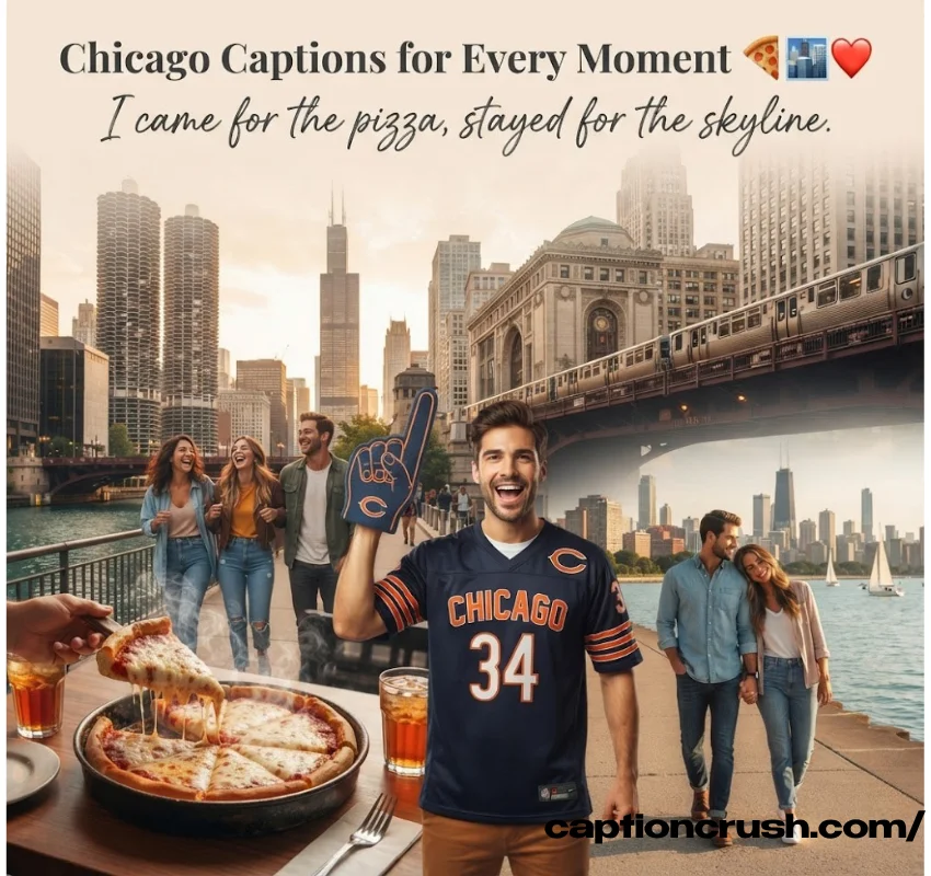Chicago Captions for Every Moment