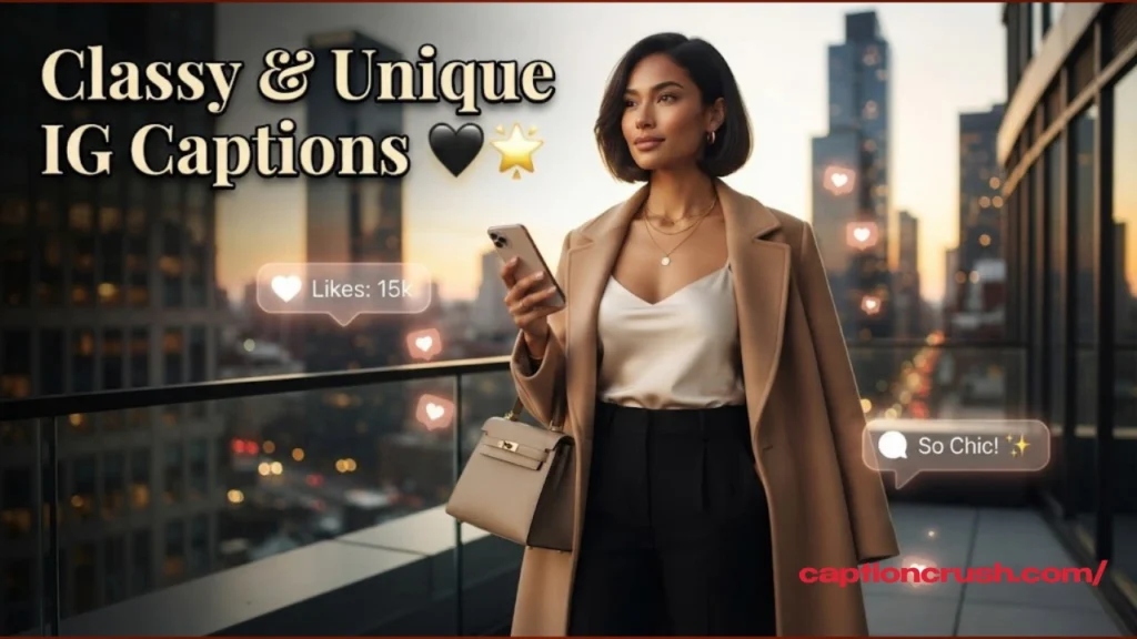Classy & Unique IG Captions