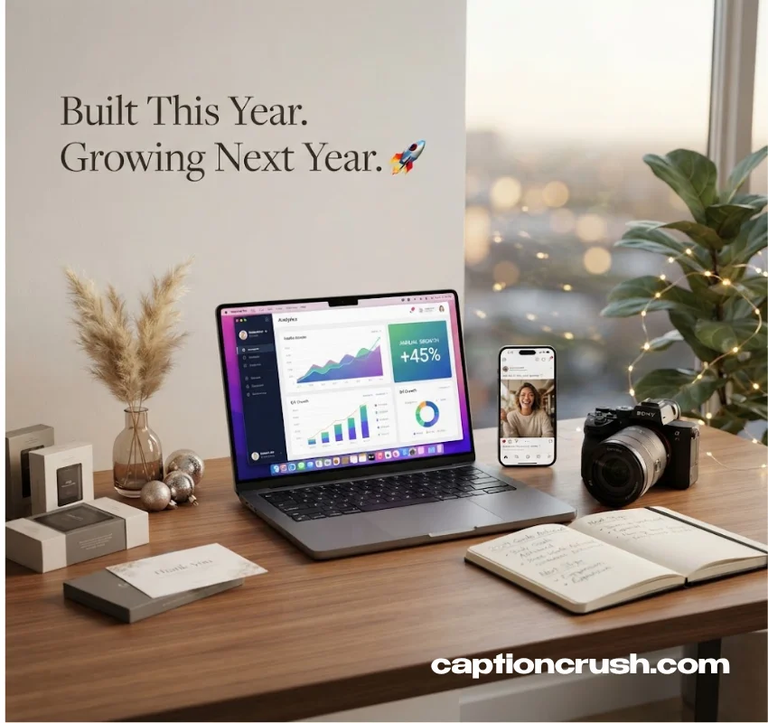 How to Write End of Year Instagram Captions That Actually Get Noticed