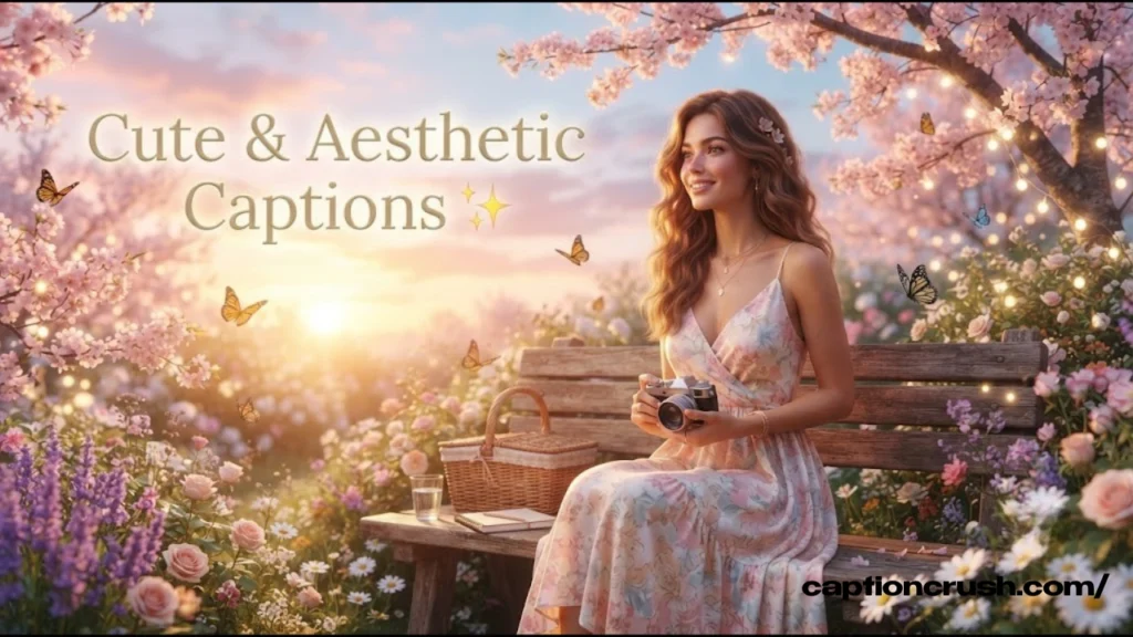 Cute & Aesthetic Short Captions for Instagram