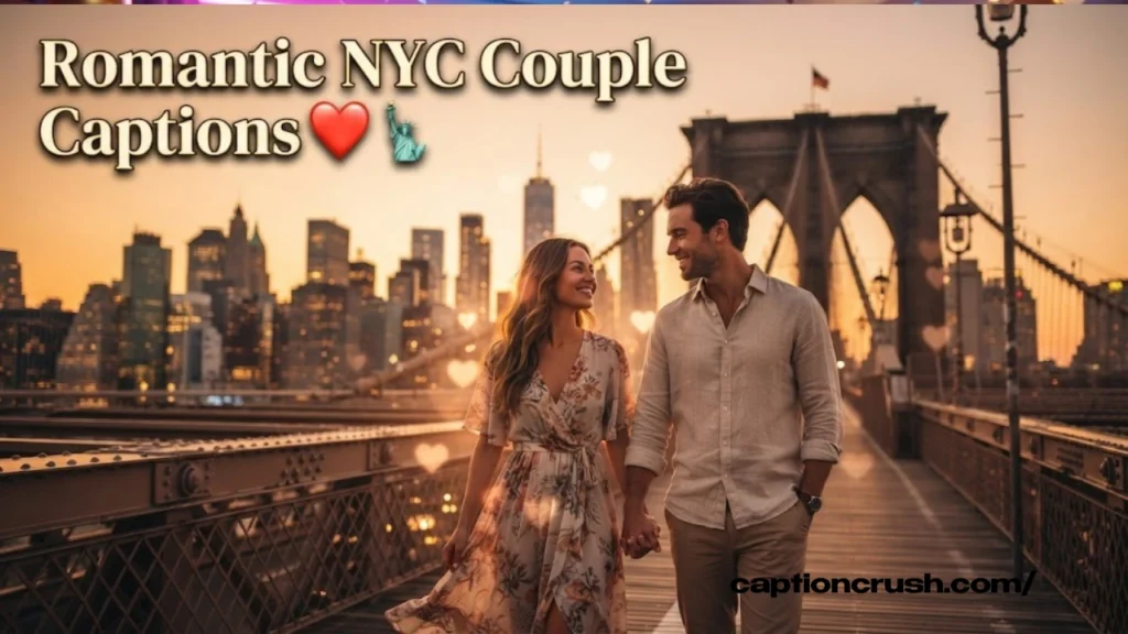 Cute, Romantic & NYC Couple Captions for Instagram