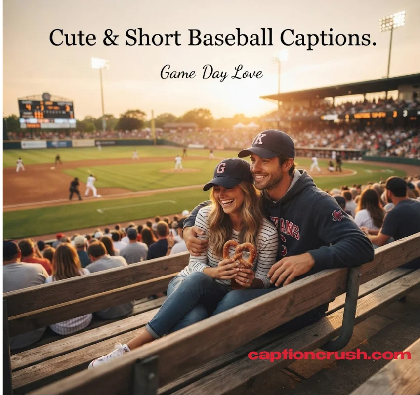 Cute & Short Baseball Instagram Captions