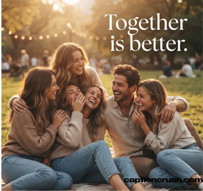 Cute Short Captions for Friends