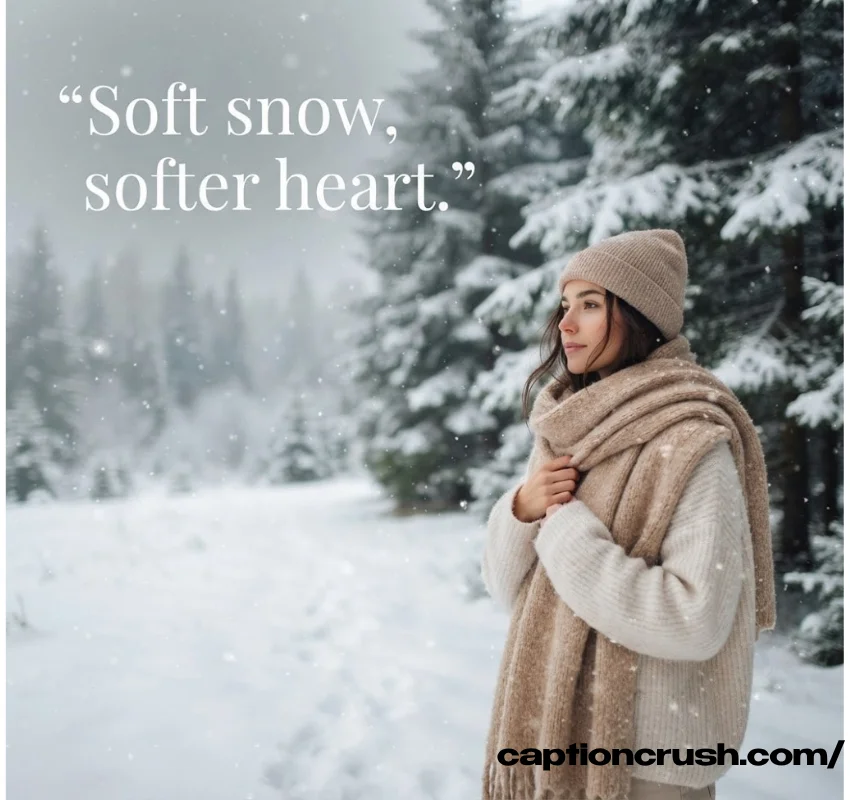 Cute and Aesthetic Winter Captions