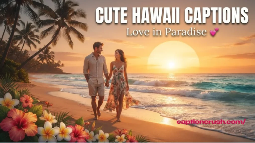 Cute and Romantic Hawaii Captions