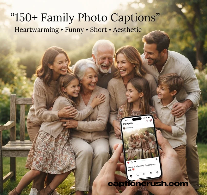 Family Photo Captions