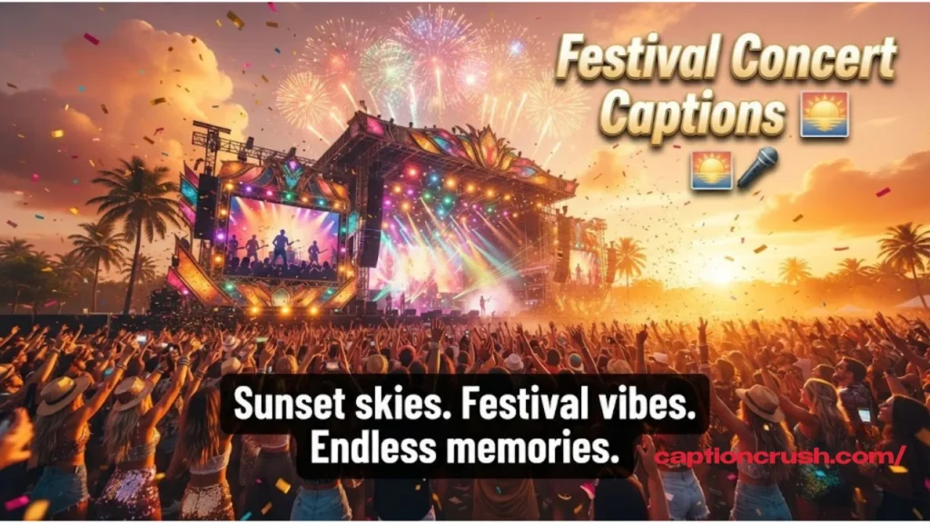 What Makes a Good Concert Caption for Instagram