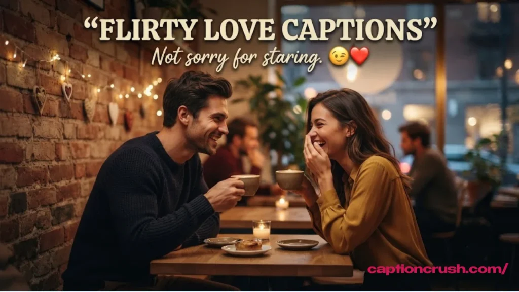 Flirty Love Captions for Instagram