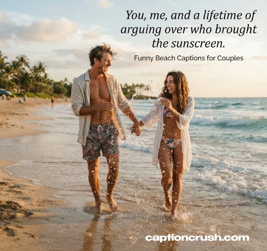 Funny Beach Captions