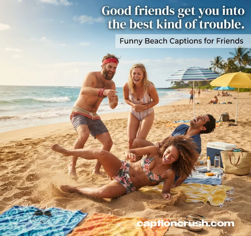 Funny Beach Captions